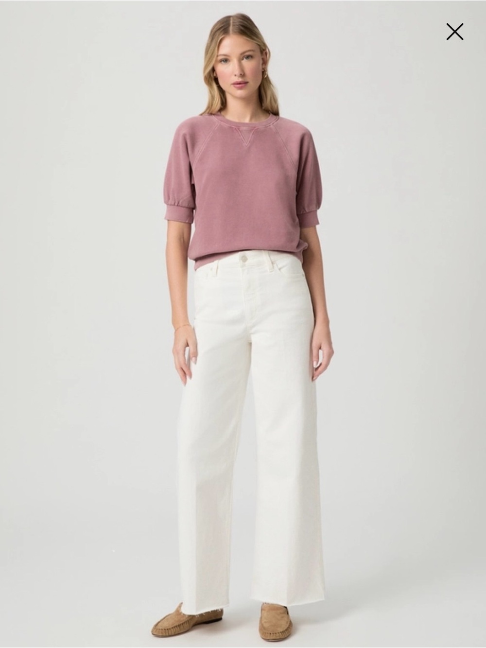 Paige Anessa 31" Wide Leg Jean